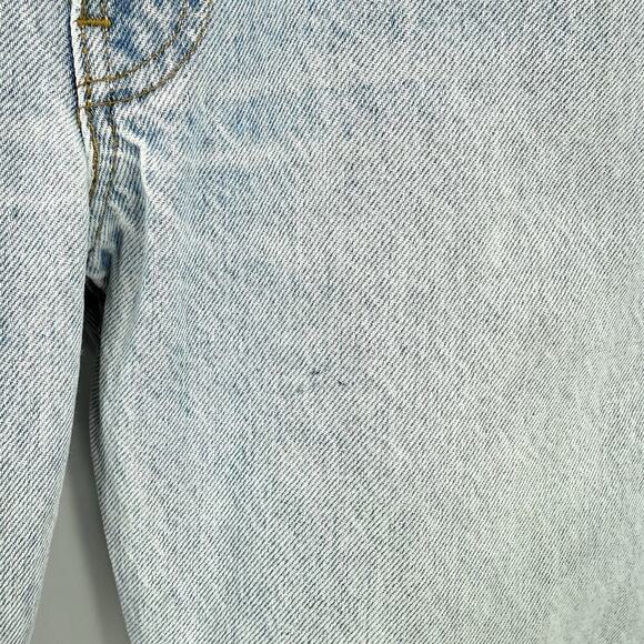 Levis 505 VTG 1992 Faded WORN Blue Jeans Straight 32x34 1990s Distressed Light - Picture 10 of 14